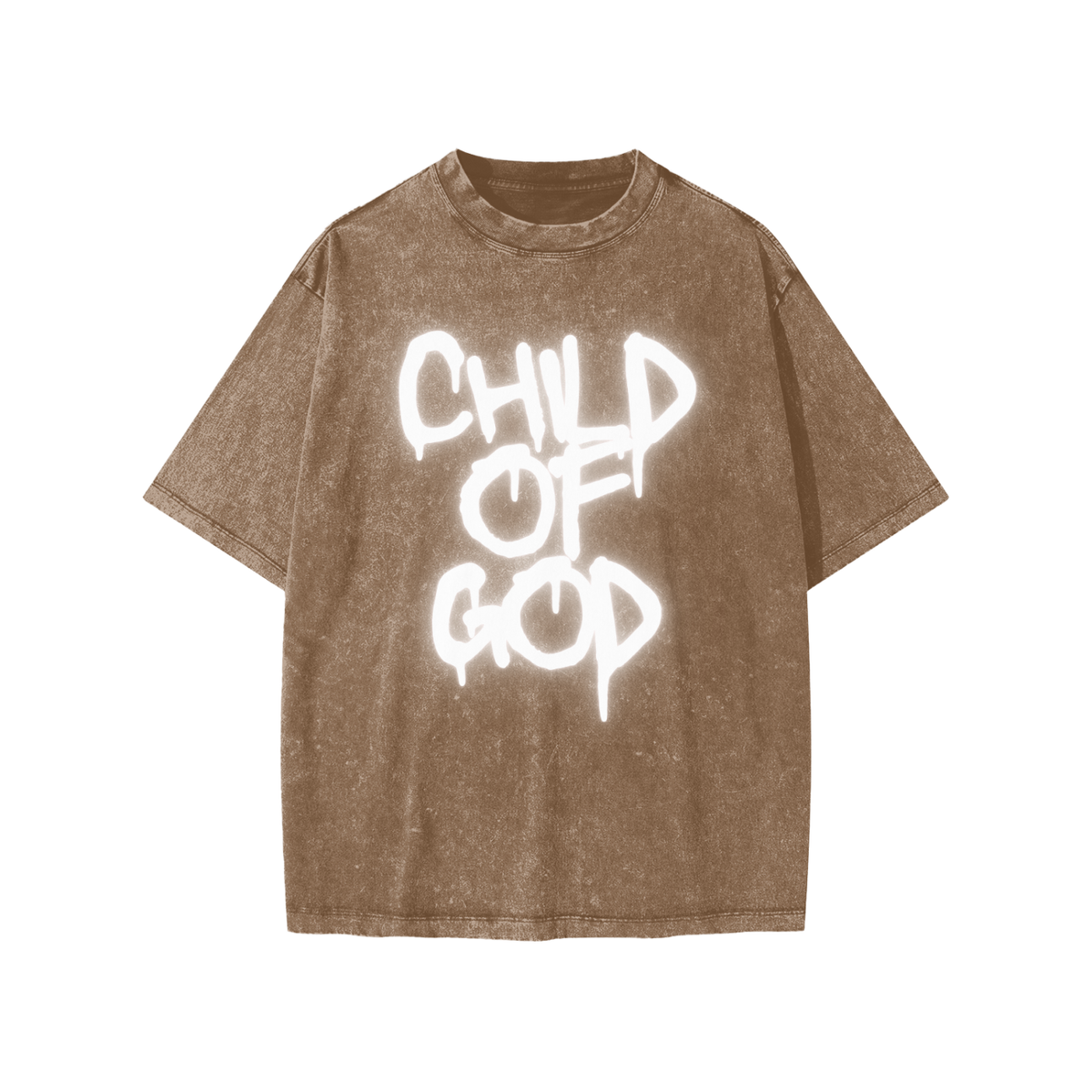 "Child of God" Snow Washed Kids' T-Shirt | Unisex