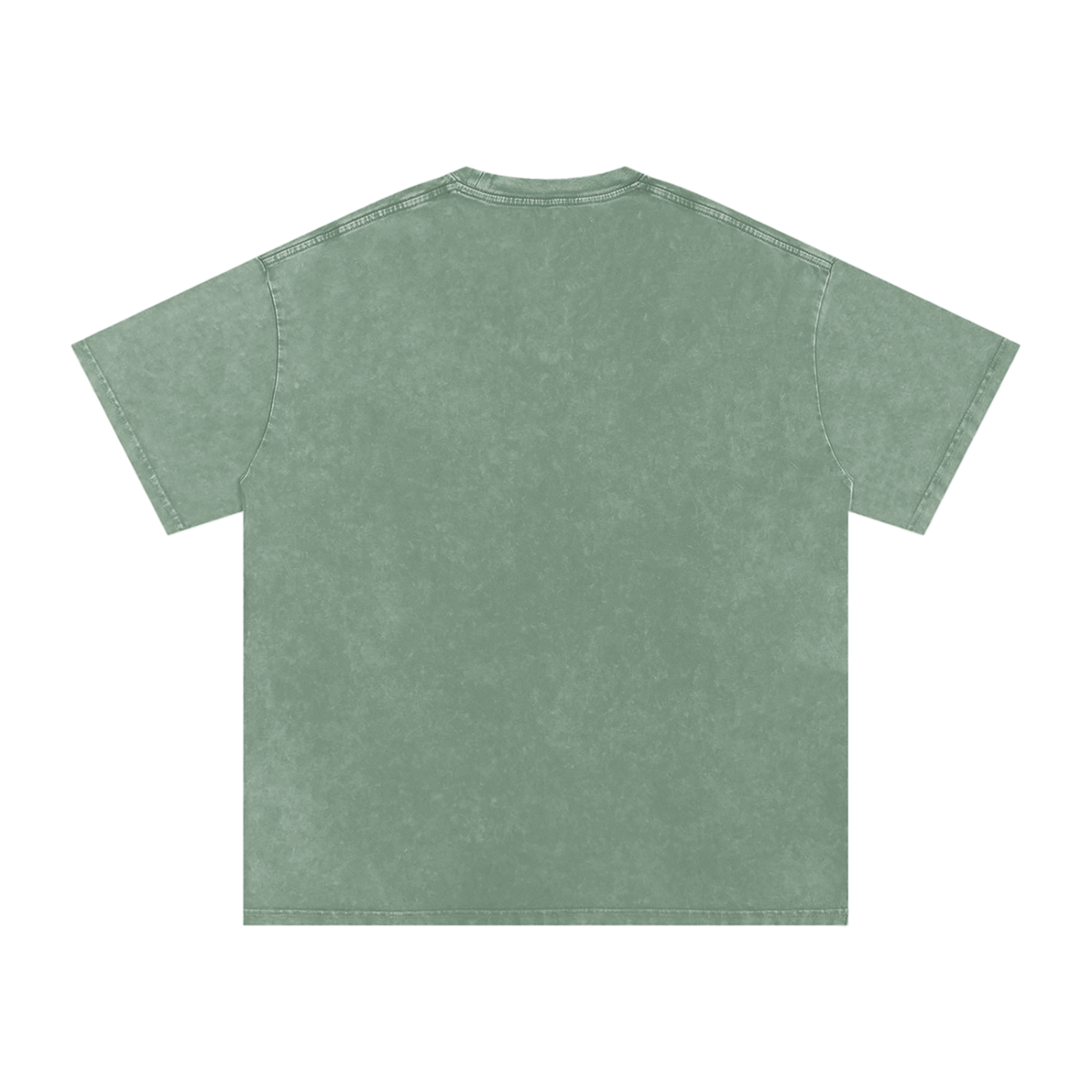 "Me, Running to Jesus" Men's Snow Washed Oversized T-Shirt | White Text & Fox | Boy