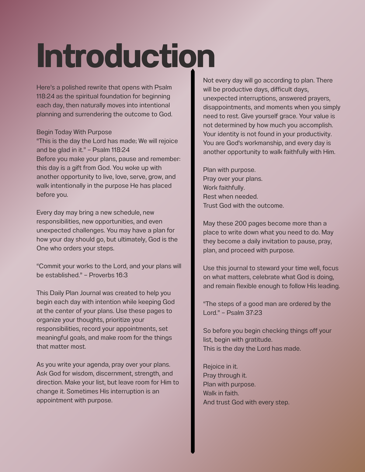 XOXO Journal Co. X Daily Planner "The Child of God Edit II"
