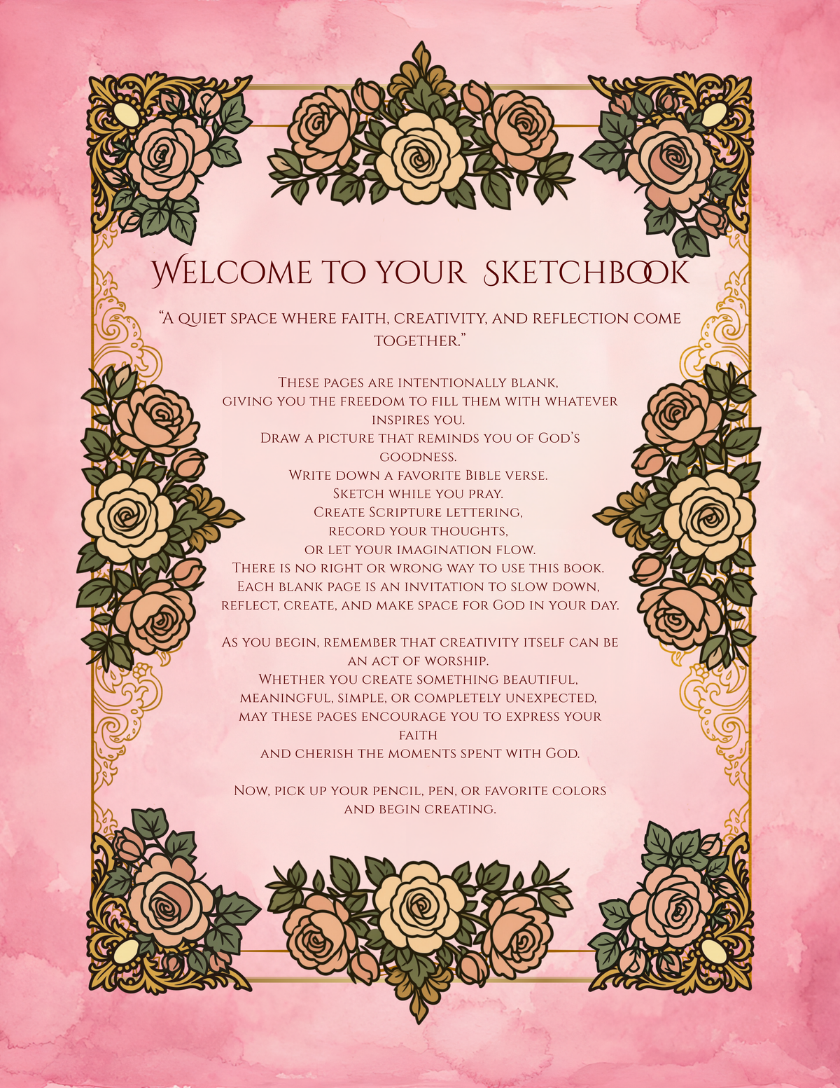 XOXO Journal Co. Official Sketchbook Edit