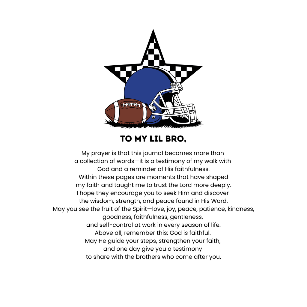 XOXO Journal Co. X  M.I.N.I.S.T.R.Y. "A Brother to Brother Journal Edit III"