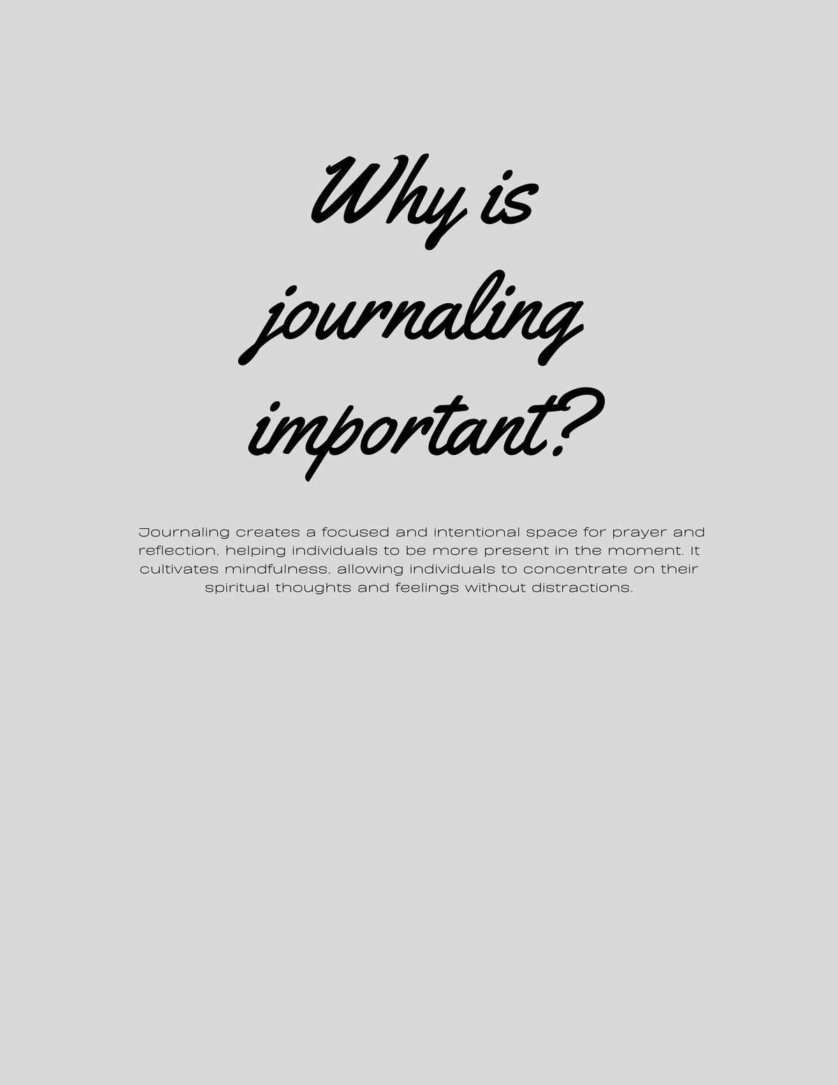 XOXO Journal Co. X Just Stuff "The Men's Daily Journal Edit I"