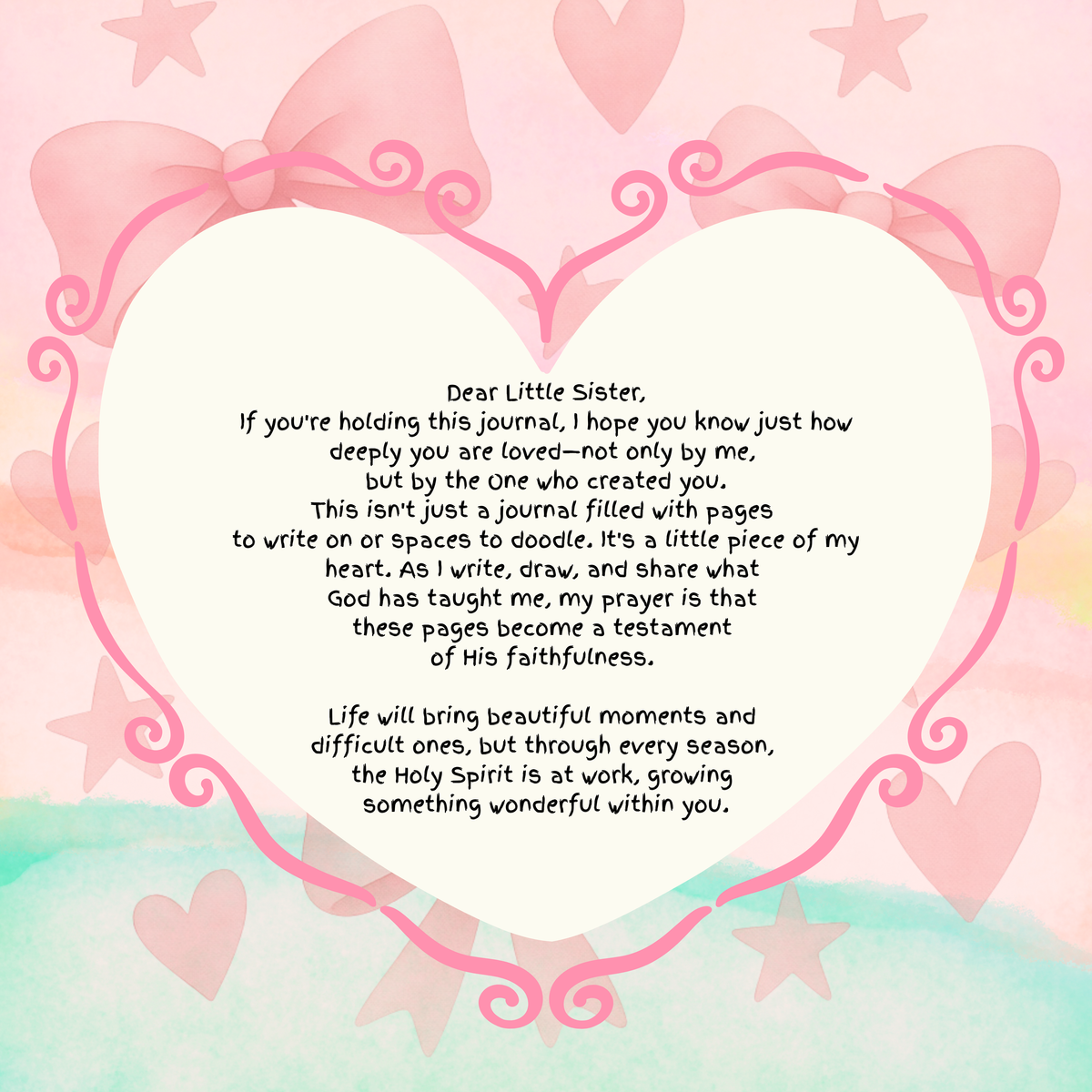 XOXO Journal Co. X  M.I.N.I.S.T.R.Y. "A Sister to Sister Journal" Edit III