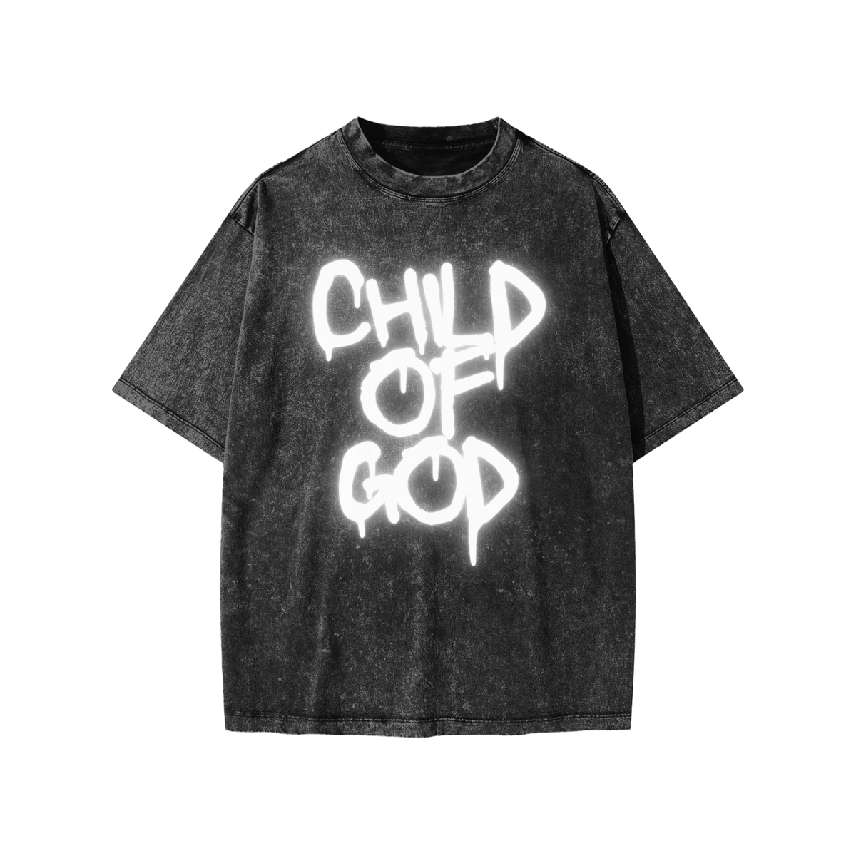 "Child of God" Snow Washed Kids' T-Shirt | Unisex