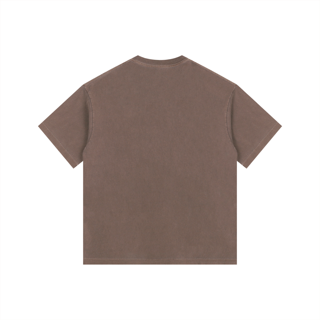 "Psalm 9:1-2" Vintage Washed Oversized Cotton T-Shirt