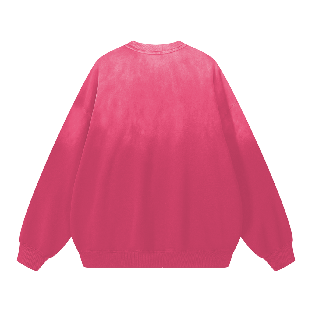 “Called By God” Anime Women’s Sunfade Drop-Shoulder Cotton Sweatshirt