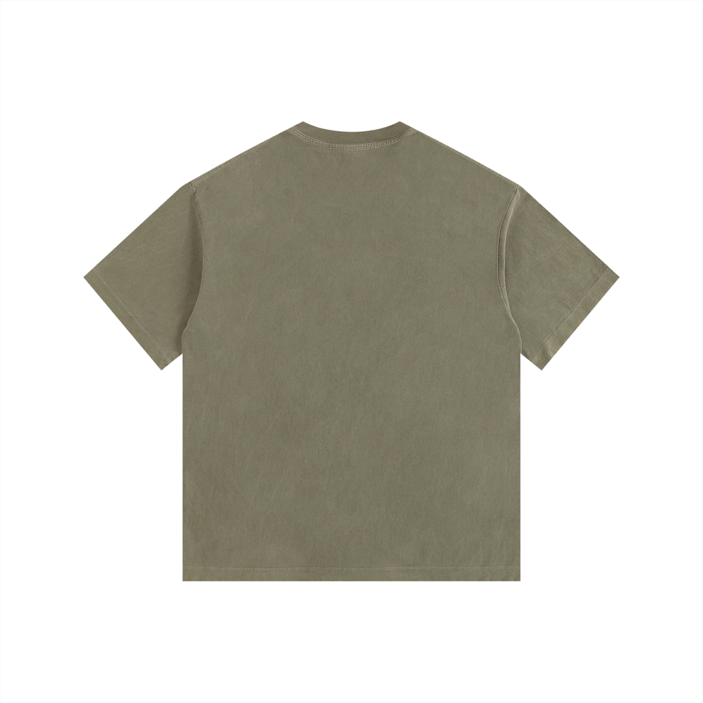 "Psalm 9:1-2" Vintage Washed Oversized Cotton T-Shirt