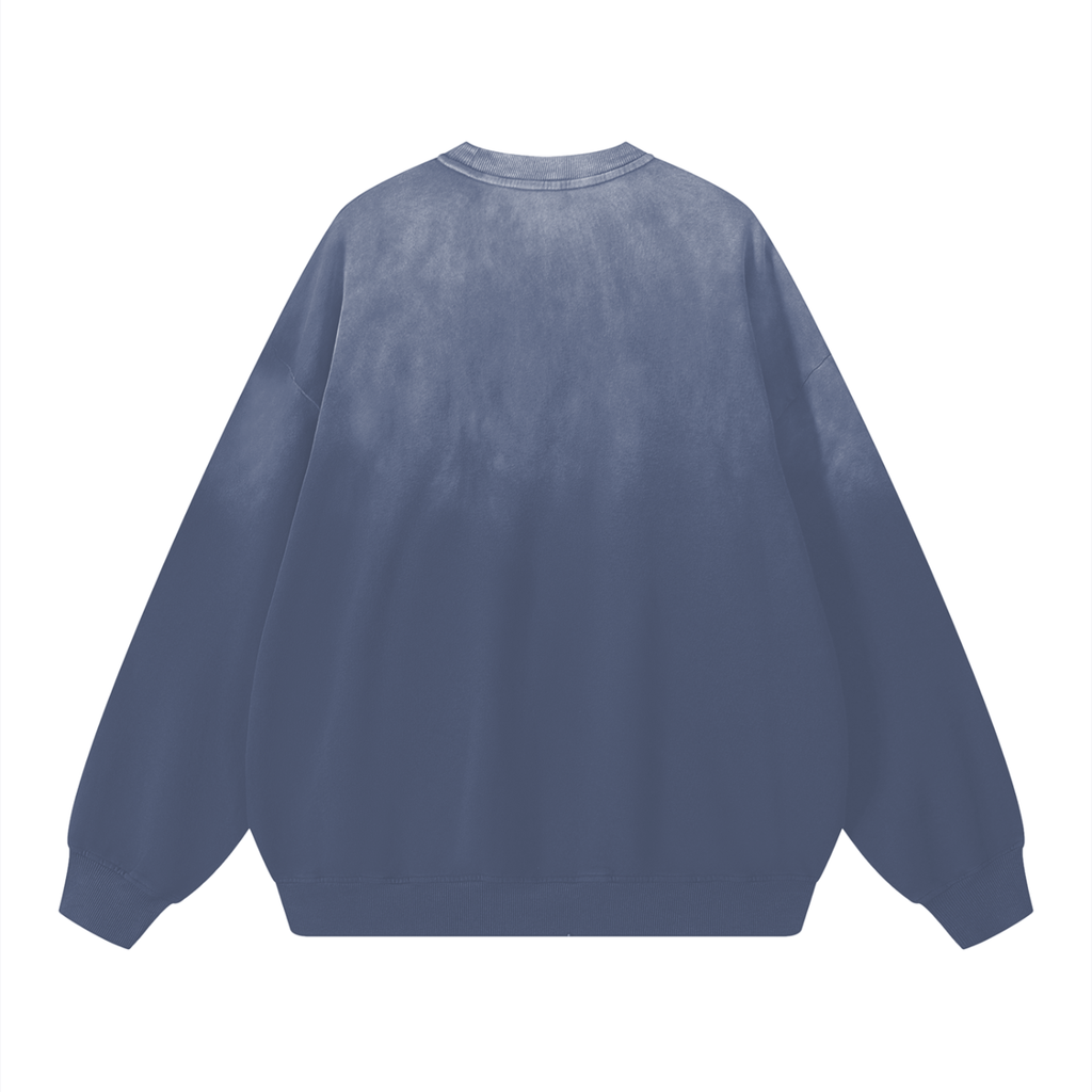 “Called By God” Anime Women’s Sunfade Drop-Shoulder Cotton Sweatshirt
