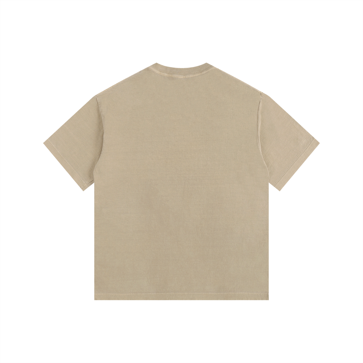"Me, Running to Jesus" Men's Vintage Washed Oversized Cotton T-Shirt | Black Text & Fox |  Boy