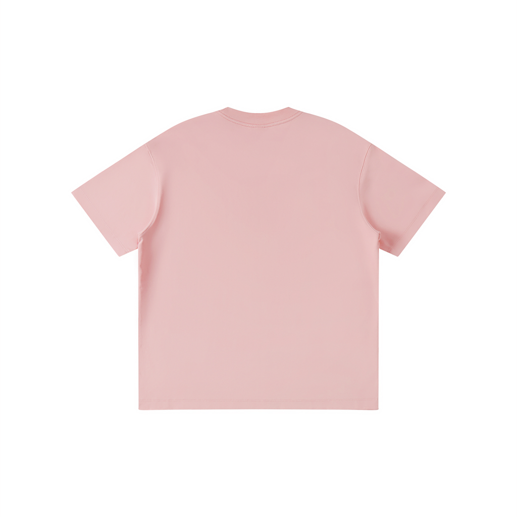 "Me, Running to Jesus" Girl's Solid Crewneck T-Shirt | Red Panda | Girl