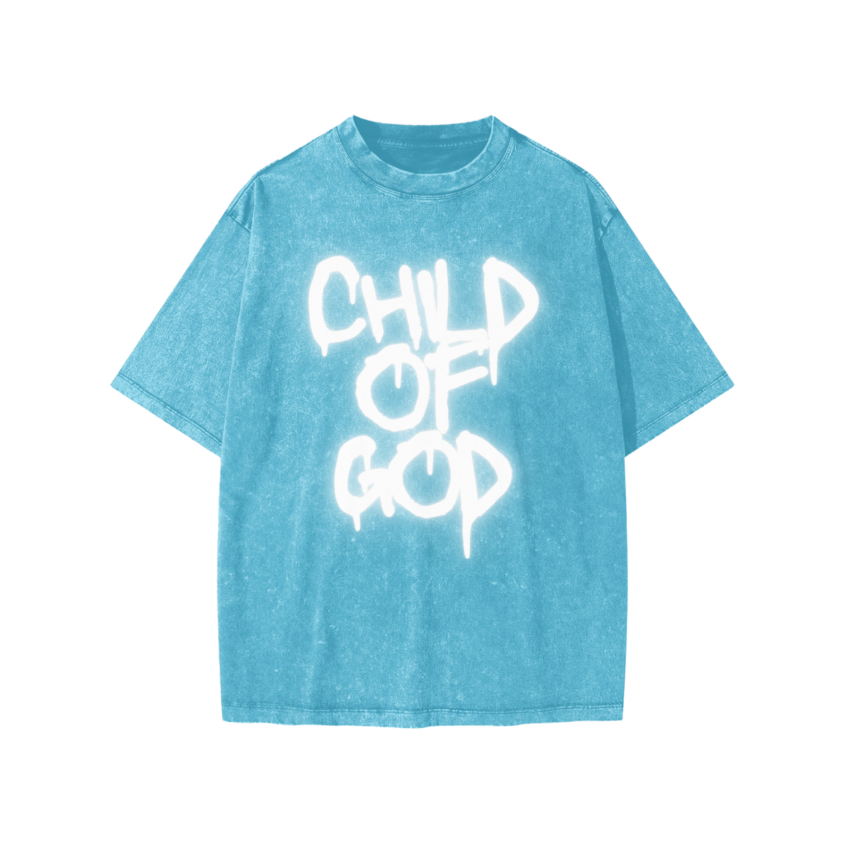 "Child of God" Snow Washed Kids' T-Shirt | Unisex
