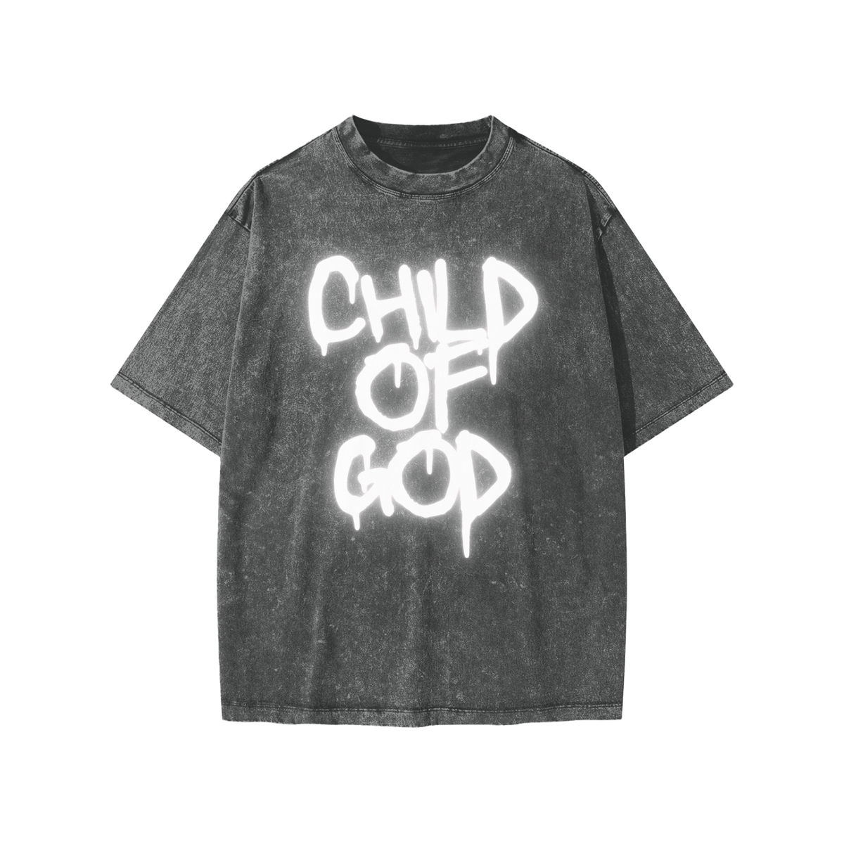 "Child of God" Snow Washed Kids' T-Shirt | Unisex