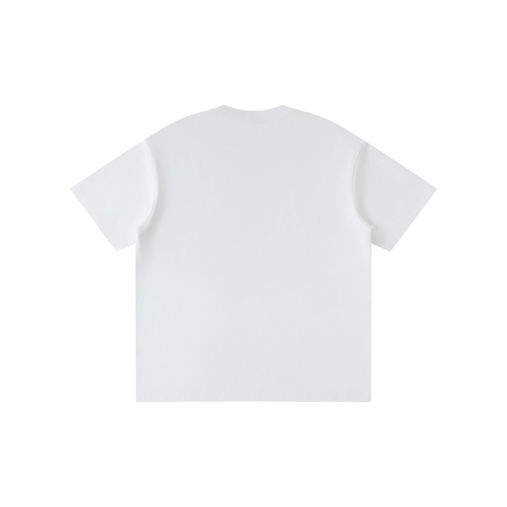 "Me, Running to Jesus" Girl's Solid Crewneck T-Shirt | Red Panda | Girl