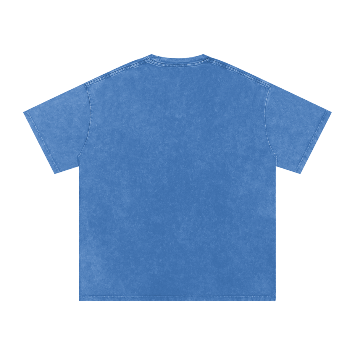 "Me, Running to Jesus" Men's Snow Washed Oversized T-Shirt | White Text & Fox | Boy