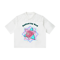 CALLED BY GOD — Women’s Lace Paneling V-Neck T-Shirt