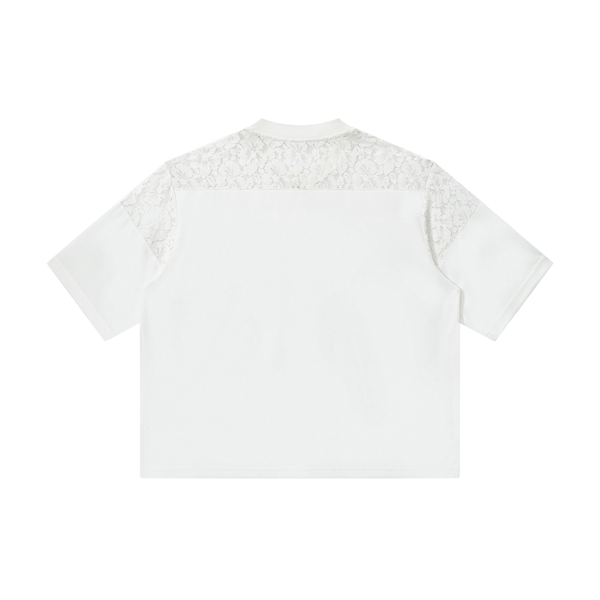 CALLED BY GOD — Women’s Lace Paneling V-Neck T-Shirt