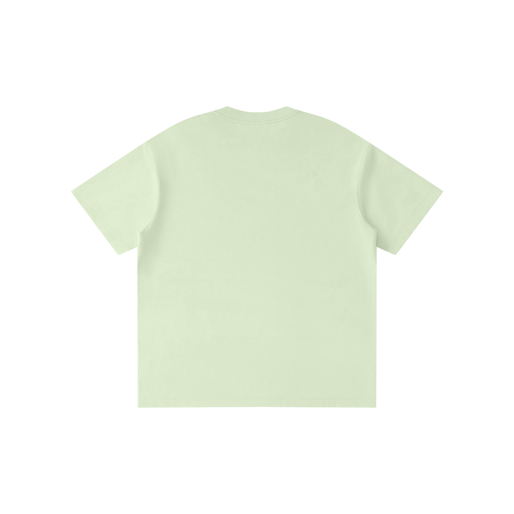 "Me, Running to Jesus" Girl's Solid Crewneck T-Shirt | Red Panda | Girl