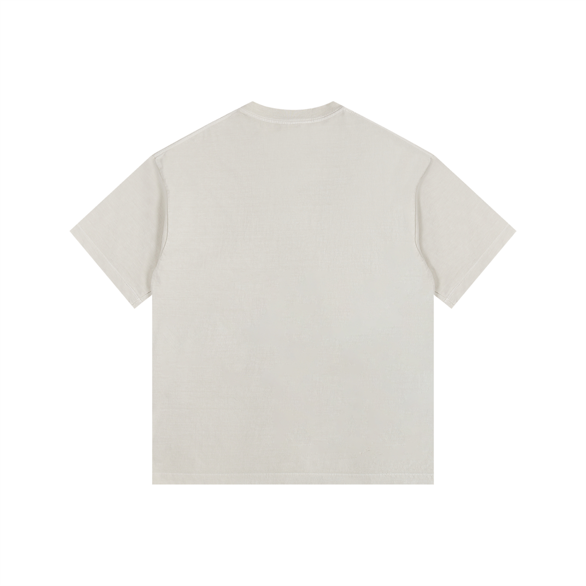 "Me, Running to Jesus" Men's Vintage Washed Oversized Cotton T-Shirt | Black Text & Fox |  Boy