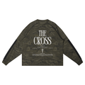 THE CROSS BEFORE ME, THE WORLD BEHIND ME — Streetwear Camo T-Shirt