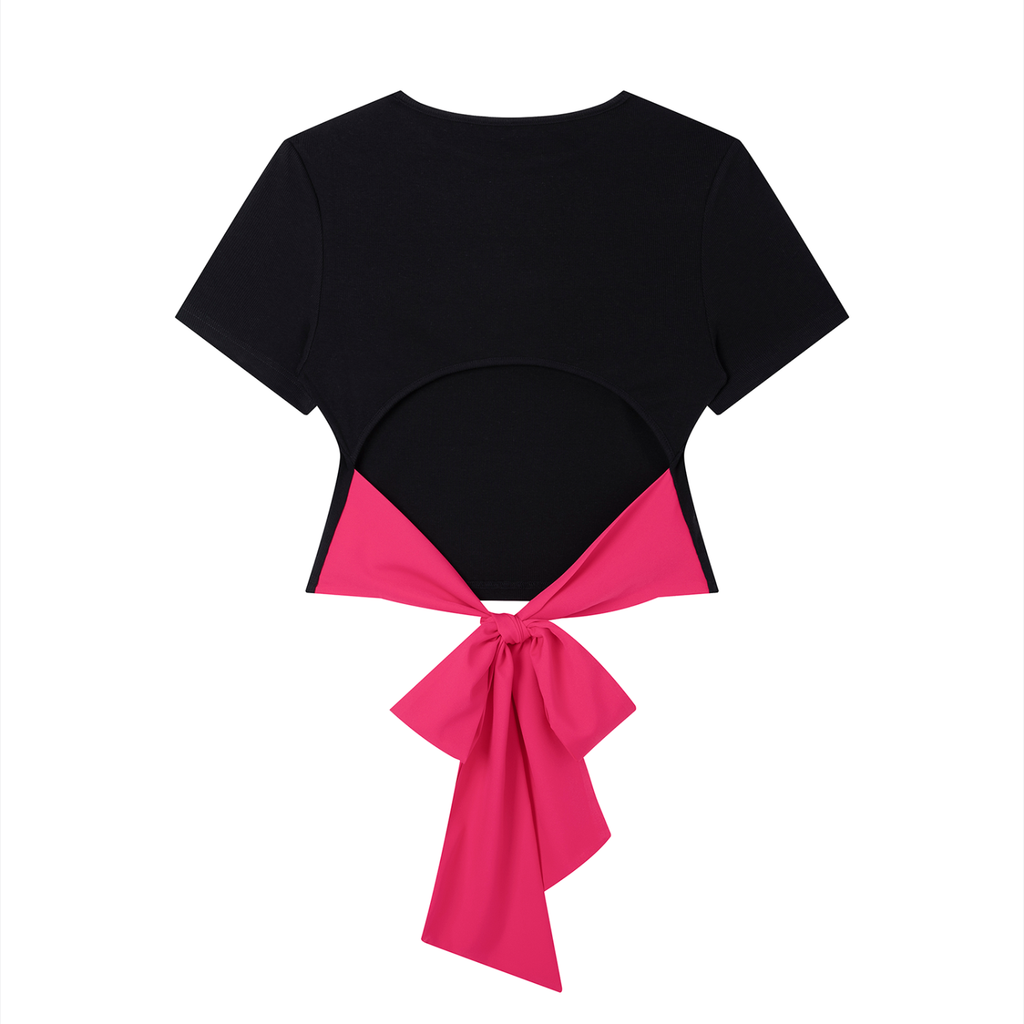 CALLED — Romans 8:28  Women’s Slim Fit Boatneck Bow-Back T-Shirt