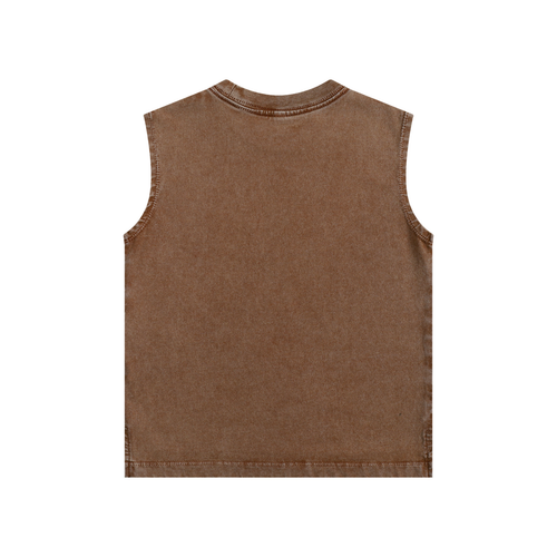 "Me, Running to Jesus" Boy's Snow Washed Kids' Tank Top