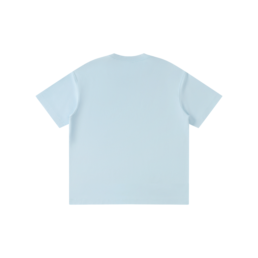"Me, Running to Jesus" Girl's Solid Crewneck T-Shirt | Red Panda | Girl
