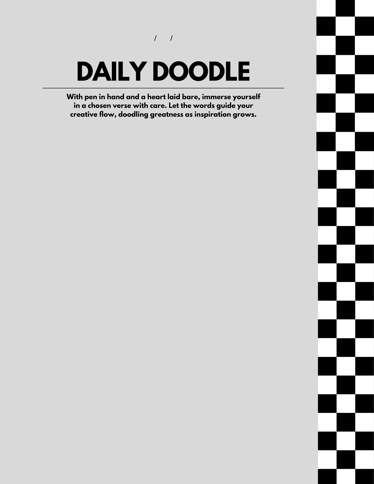 XOXO Journal Co. X Just Stuff "The Men's Daily Journal Edit I"